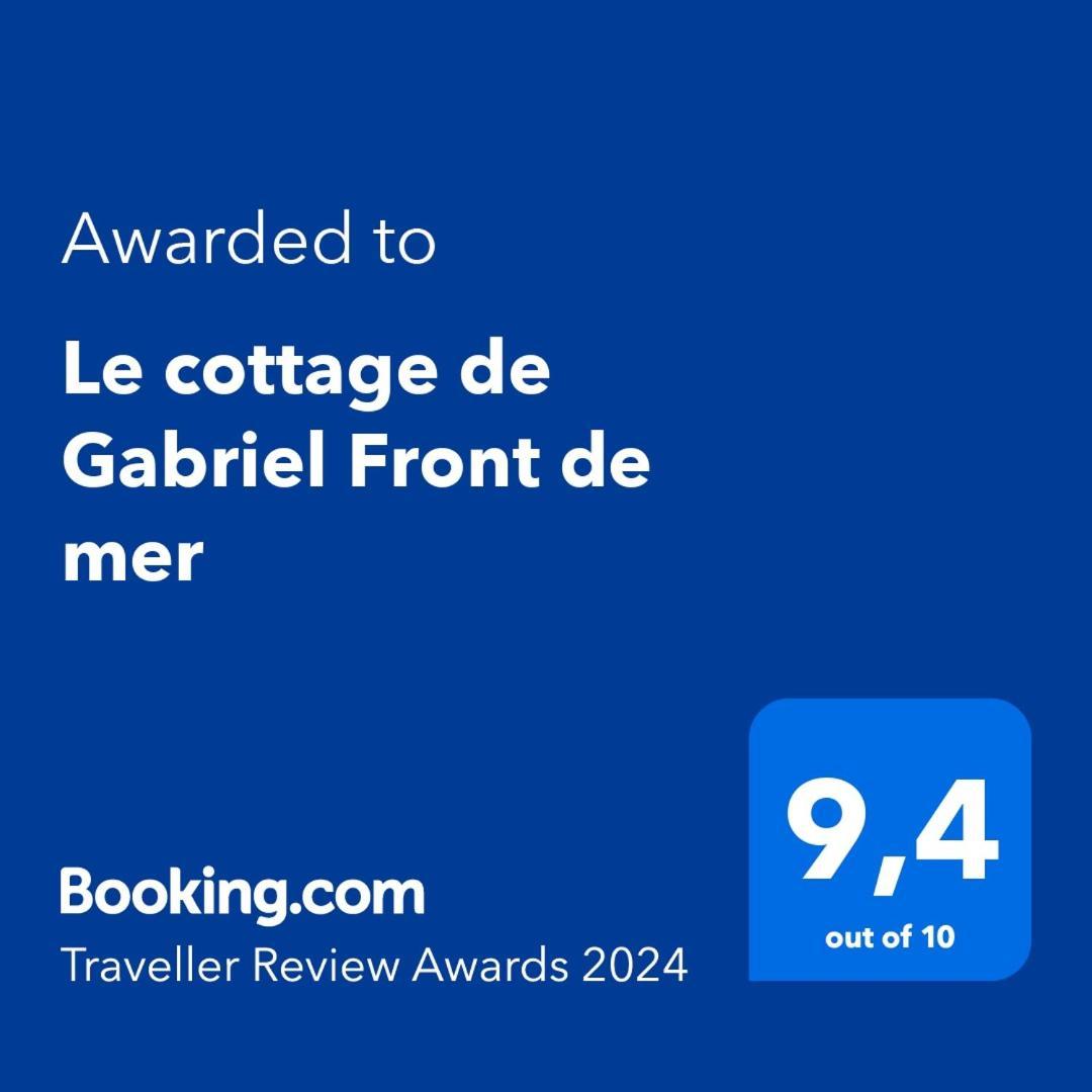Le Cottage De Gabriel Front De Mer Villers-sur-Mer Eksteriør bilde